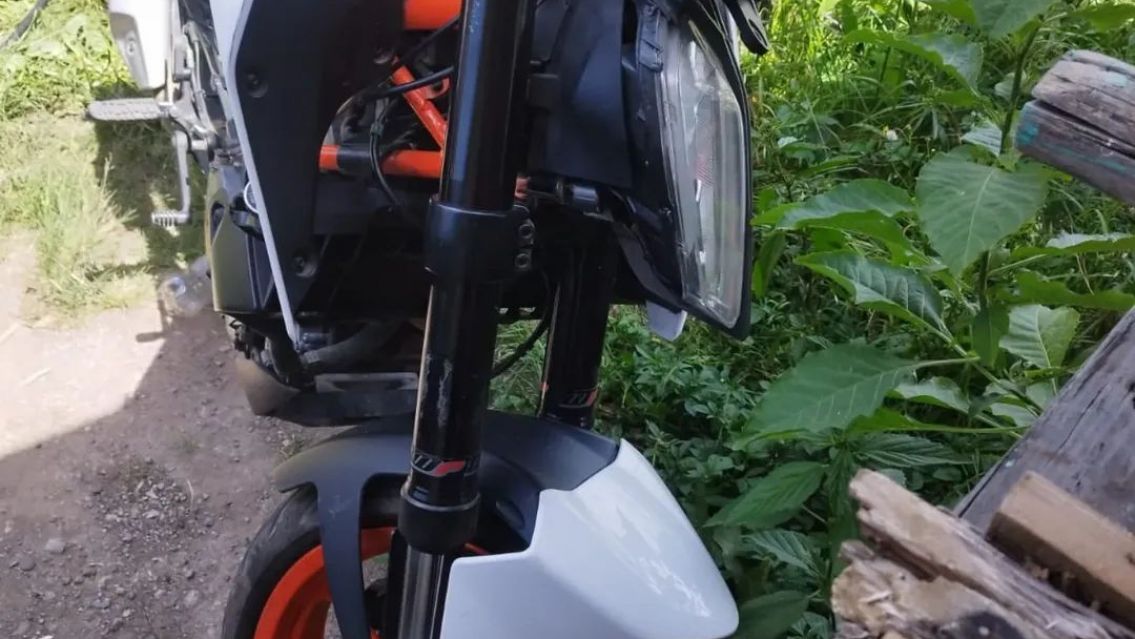 Encontraron en Alto Comedero a una moto que se hab�an afanado en Buenos Aires