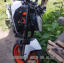 Encontraron en Alto Comedero a una moto que se habían afanado en Buenos Aires