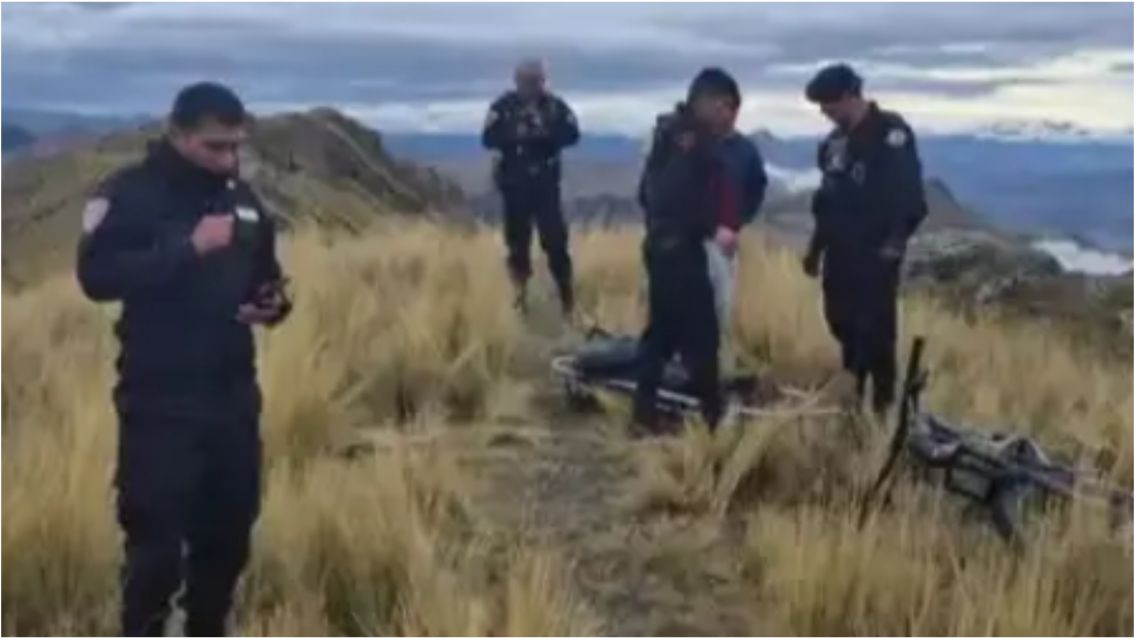 Tragedia en el cerro: un rayo mató a un turista y dejó herido a otro