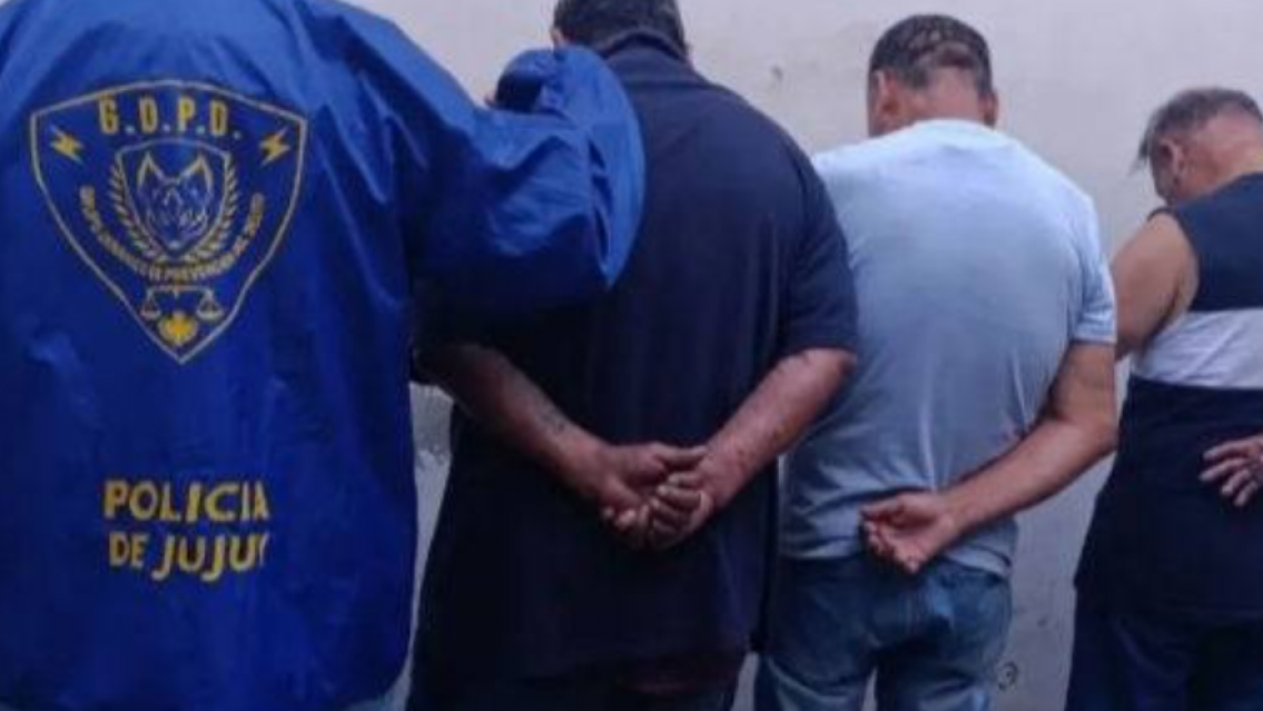 Cayeron dos bandas en Jujuy con integrantes extranjeros