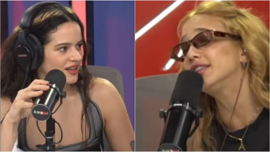 La reacci�n de Rosal�a cuando �ngela Torres le propuso ser su novia en vivo