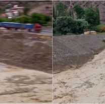 [URGENTE] Corte en Ruta 52: conductores varados por la crecida cerca de Purmamarca