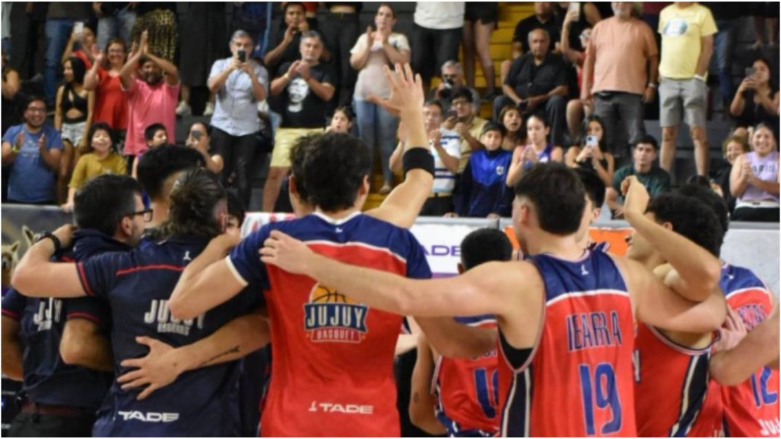 Jujuy Básquet ganó por primera vez en casa y desató la fiesta en el Federación