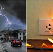 El aparato que sí o sí tenés que desenchufar durante las tormentas