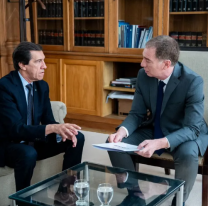 Sadir se reunió con Santilli en Casa Rosada para destrabar obras y avanzar con la agenda legislativa