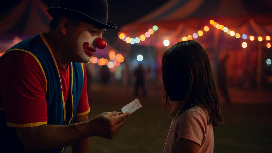 Grave denuncia: payaso intent� algo terrible con dos nenas en un circo que lleg� al norte 