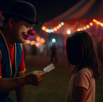 Grave denuncia: payaso intentó algo terrible con dos nenas en un circo que llegó al norte