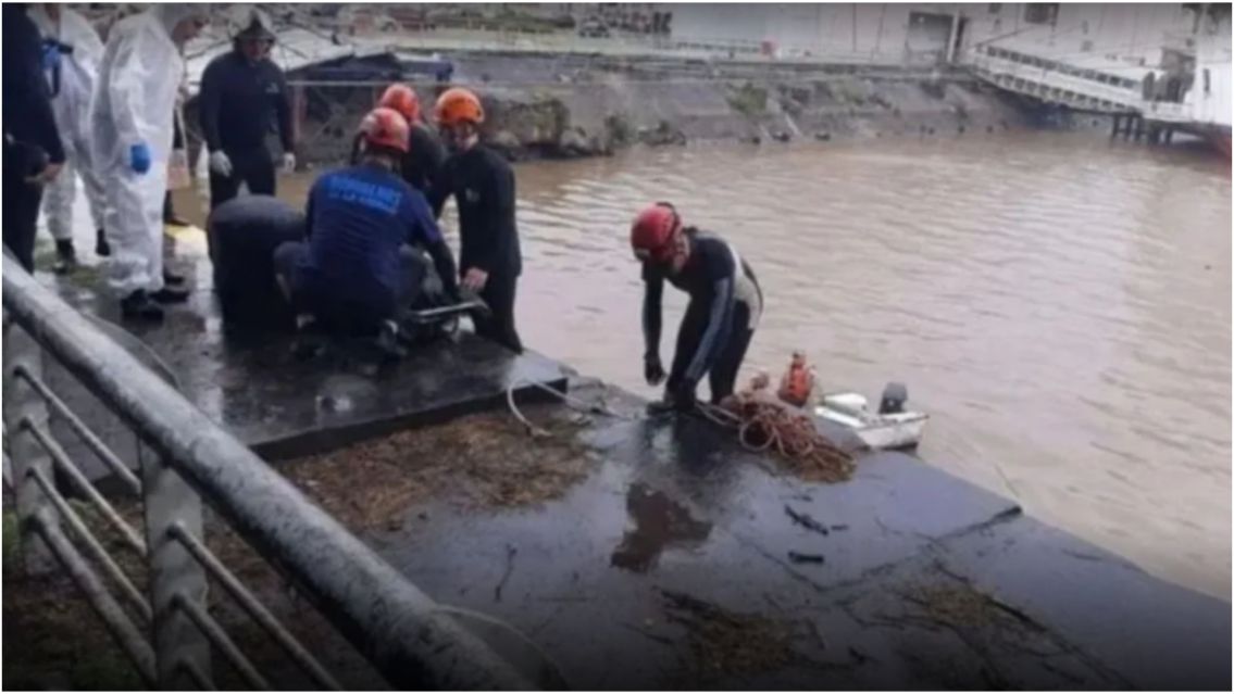 Encontraron el cuerpo de un hombre en el r�o: las duras hip�tesis