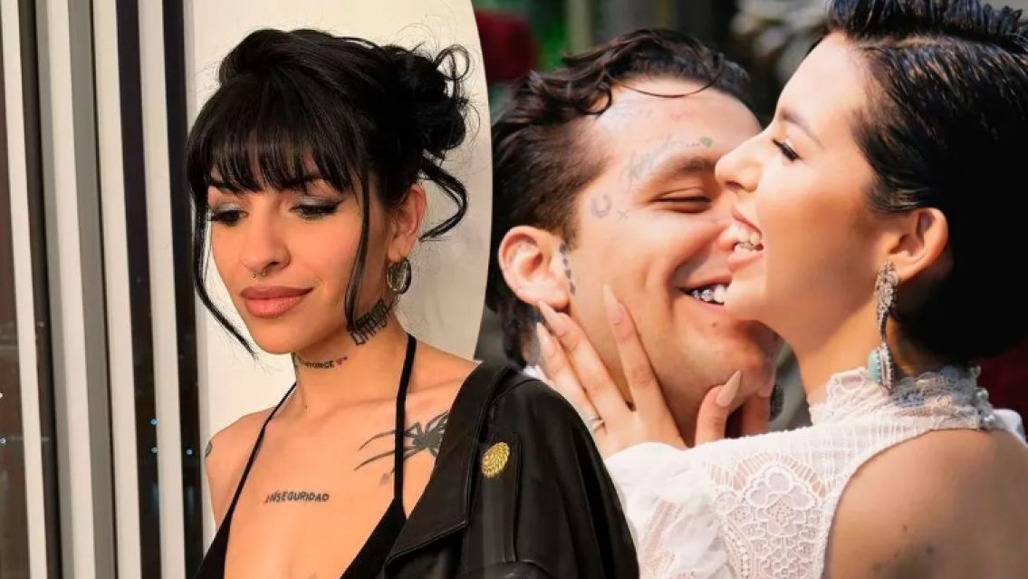 Cazzu frenó un show en Chile para defender a Nodal