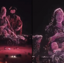 Video emociona hasta las lágrimas: 5 mil drones para mostrar el nacimiento de Jesús