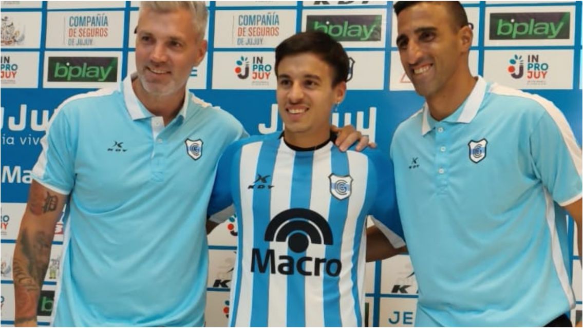 Claudio Pombo es el primer refuerzo de Gimnasia de Jujuy