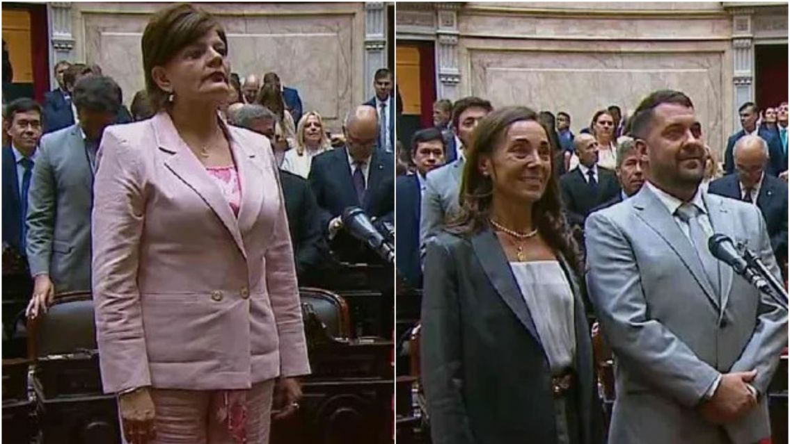 Con la presencia de Milei, juraron�los tres diputados nuevos por Jujuy�