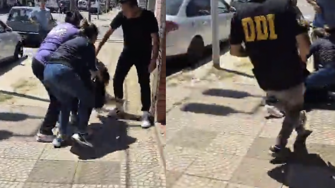 Entre 5 polic�as atraparon a "La Cachorra" Vargas: acusada de matar a un hombre