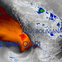 [URGENTE] La "Alta Boliviana" golpeará a Jujuy esta tarde noche con un tormentón