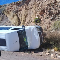 Tremendo vuelco en la Cuesta de Lip&aacute;n: qu&eacute; le pas&oacute; a la tr&aacute;fic blanca