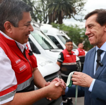 Sadir entregó 7 vehículos nuevos al SAME para reforzar el sistema sanitario