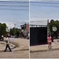 Vecinos jujeños tomaban tranqui hasta que se desconocieron: escandalo, piedras y desastre