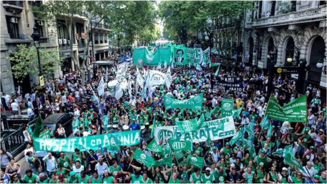 El Gobierno confirmó que descontará el día a quienes adhieran al paro de ATE