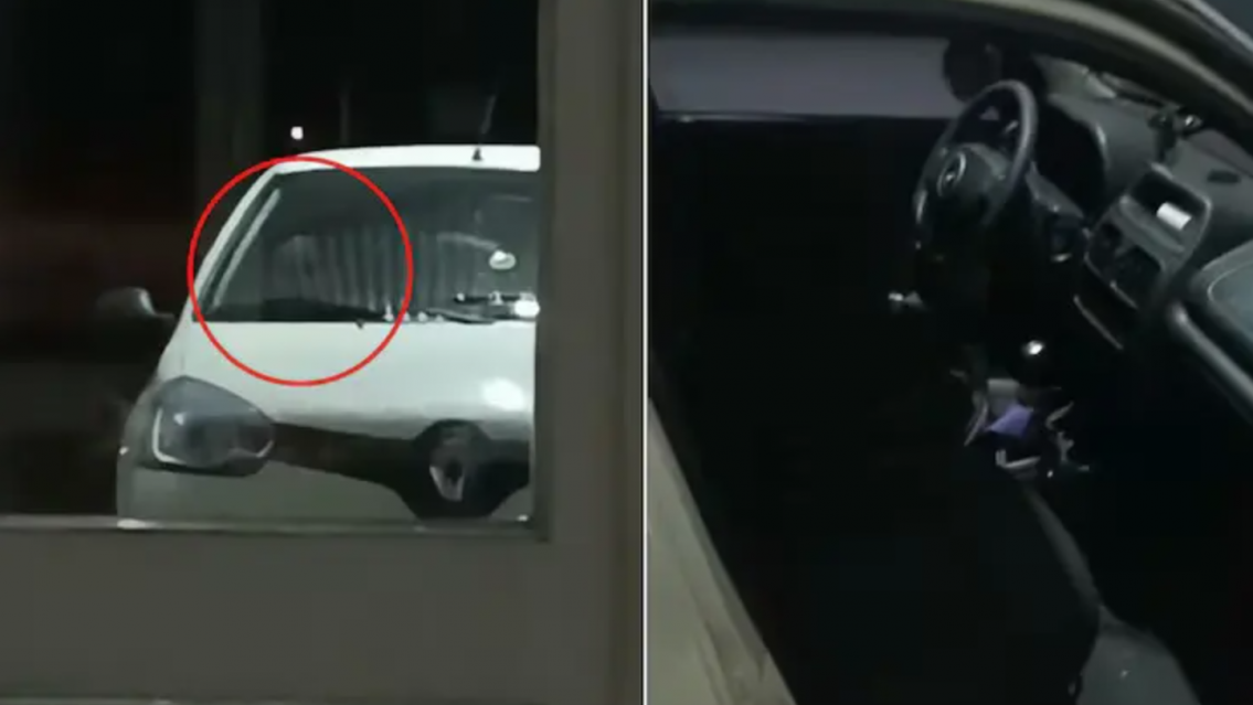 M�dico capt� una extra�a figura durante una guardia nocturna: el video es aterrador
