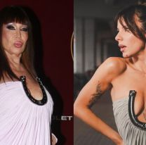 Moria Cas&aacute;n encar&oacute; en vivo a Gimena Accardi al ver que usaron el mismo vestido