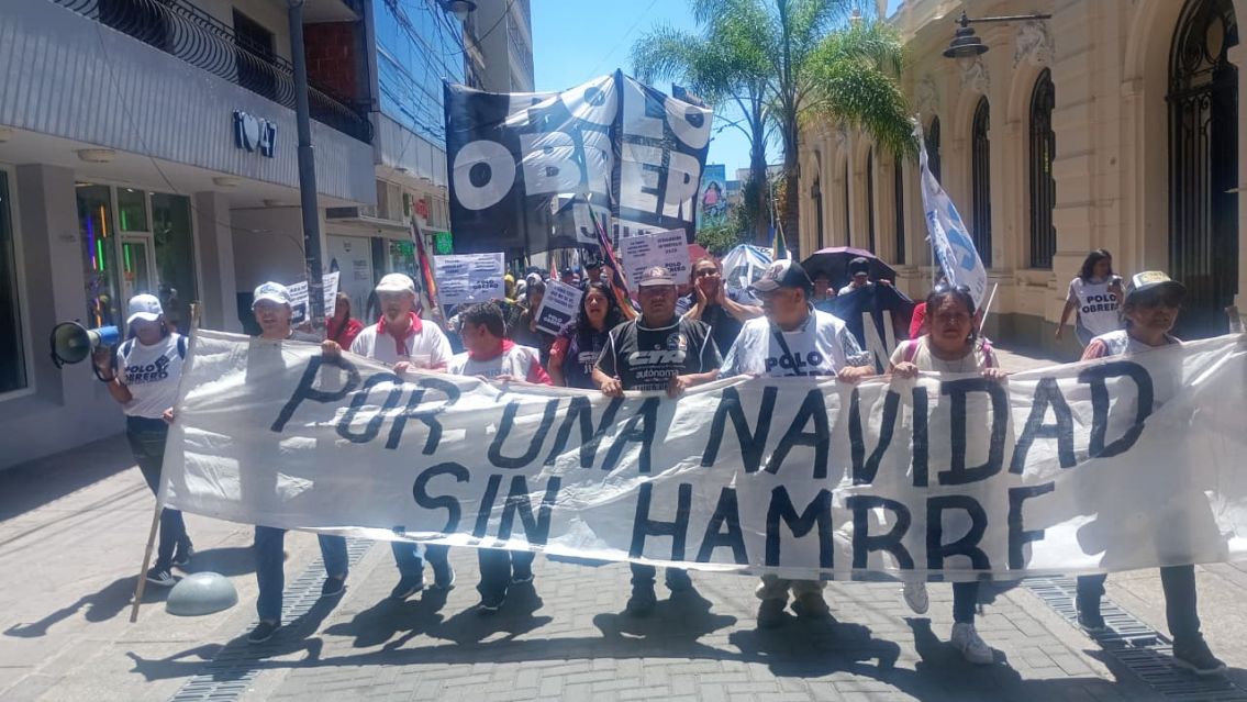 Organizaciones sociales se movilizaron en el centro de Jujuy contra la reforma laboral