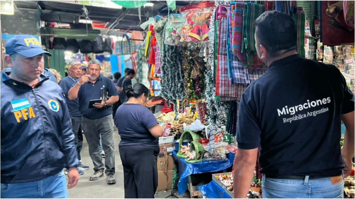 El operativo migratorio llegó a la Vieja Terminal