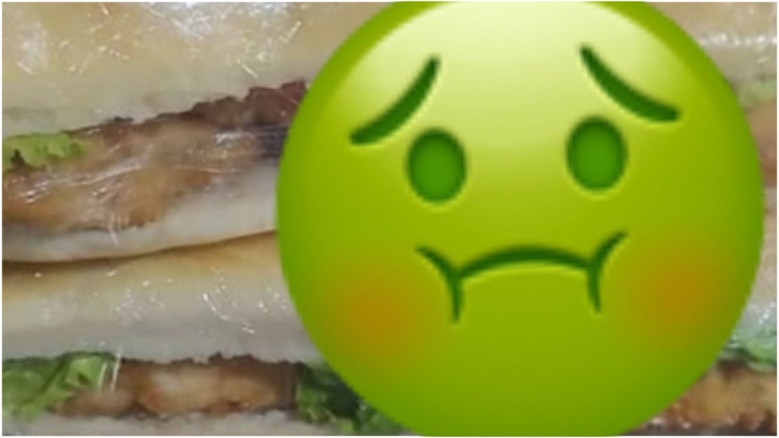 Cayó un norteño que vendía sanguches de milanesas hechas con algo espantoso