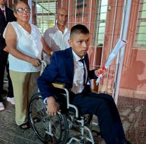 Axel, el egresado m&aacute;s querido: la historia que emocion&oacute; a todo San Pedro