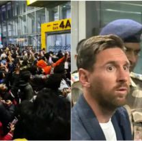 Locura por Messi: llegó a India para hacer una gira e inaugurar una estatua
