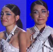 María Becerra rompió en llanto en vivo por el gesto de su novio J Rei