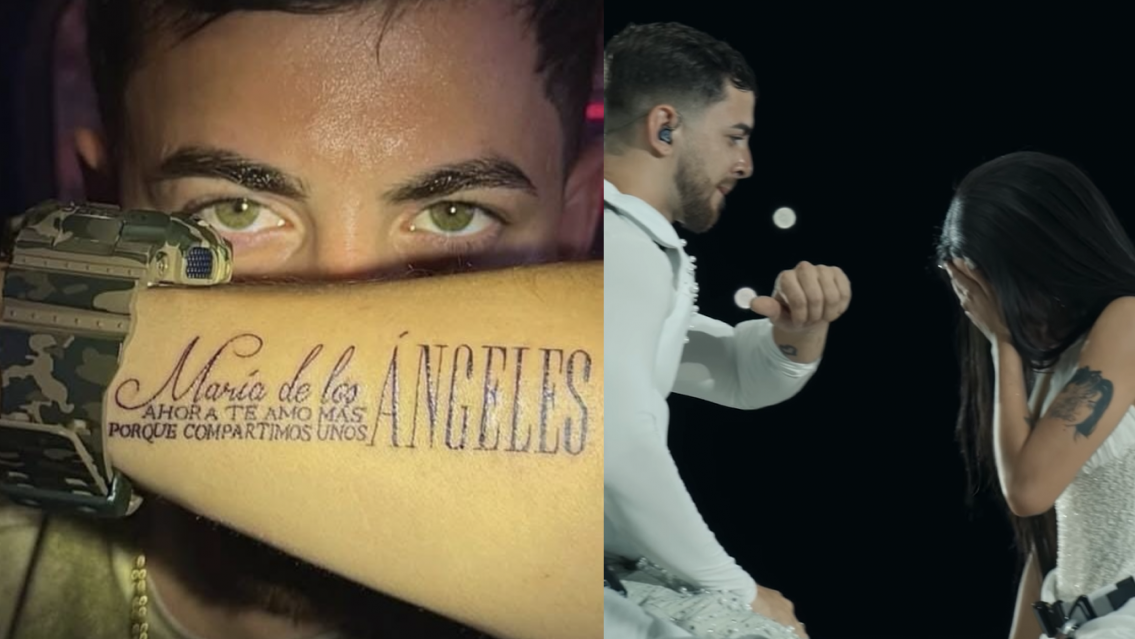 Se supo qu� dice el tatuaje que tanto hizo llorar a Mar�a Becerra