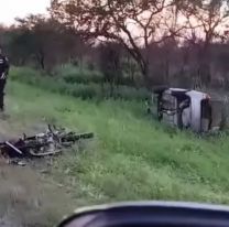 Accidente fatal cerca de Ledesma: motociclista murio al chocar con un auto en ruta 34