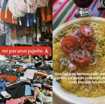 Famosa influencer llegó a Jujuy y quedó encantada con "la ropa usada"