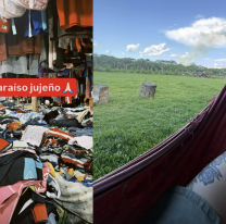 "¡Es ella!": la famosa que visitó Jujuy y se sorprendió por la feria de ropa usada