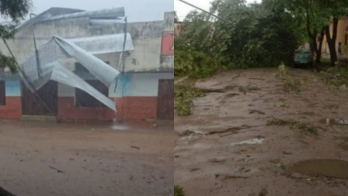 Temporal furioso en Yuto: destrozos, apag�n y barrios incomunicados