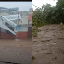 Temporal furioso en Yuto: destrozos, apagón y barrios incomunicados