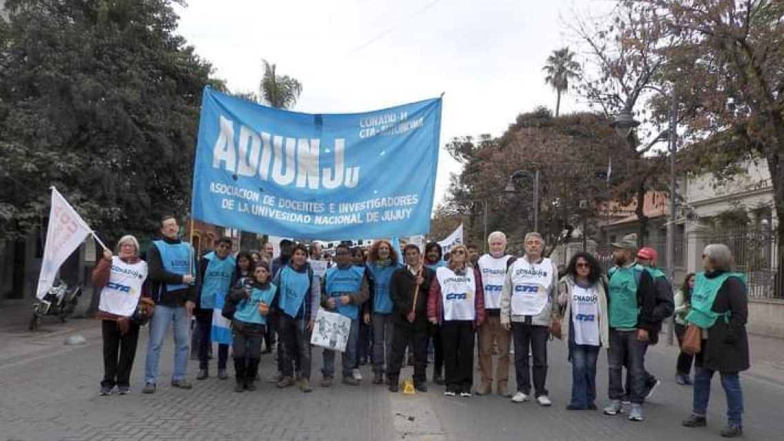 ADIUNJu convoca a marchar en Jujuy contra la reforma laboral y el Presupuesto 2026