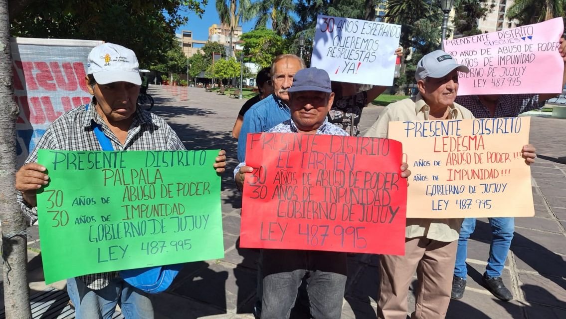A 30 a�os de la privatizaci�n, ex trabajadores de Energ�a de Jujuy vuelven a exigir la propiedad participada