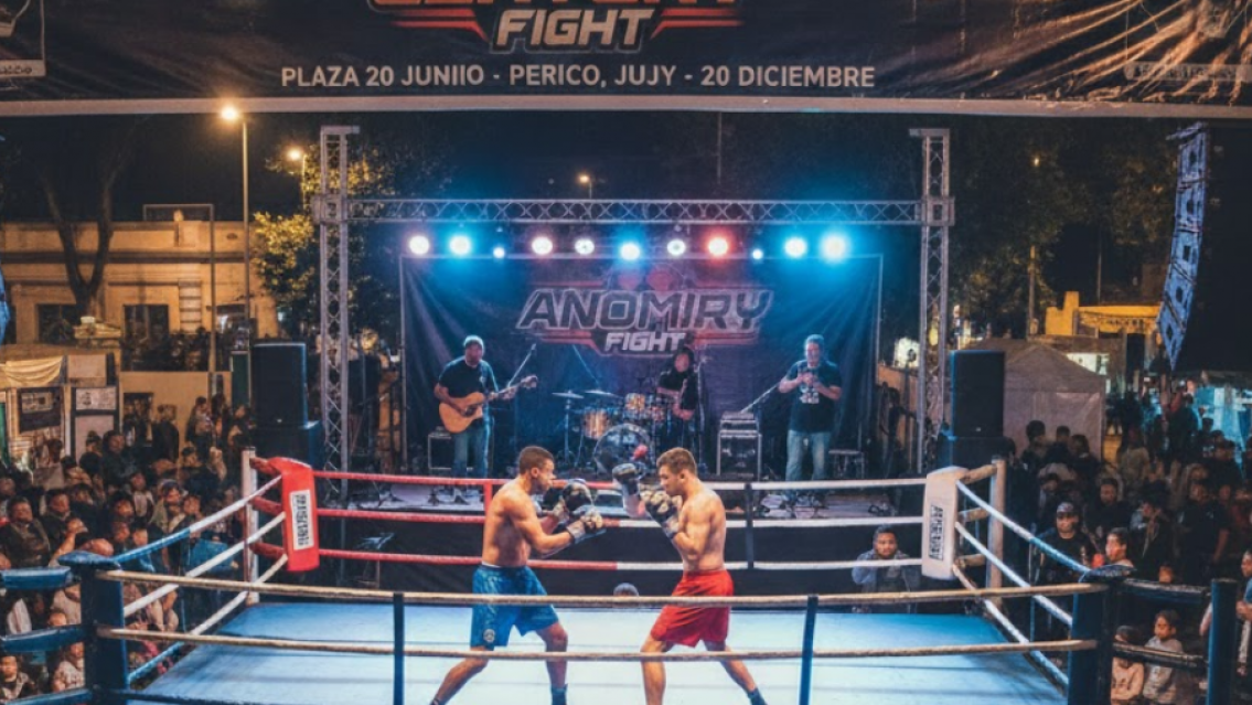 Perico se prepara para una gran noche de kick boxing con un evento gratuito