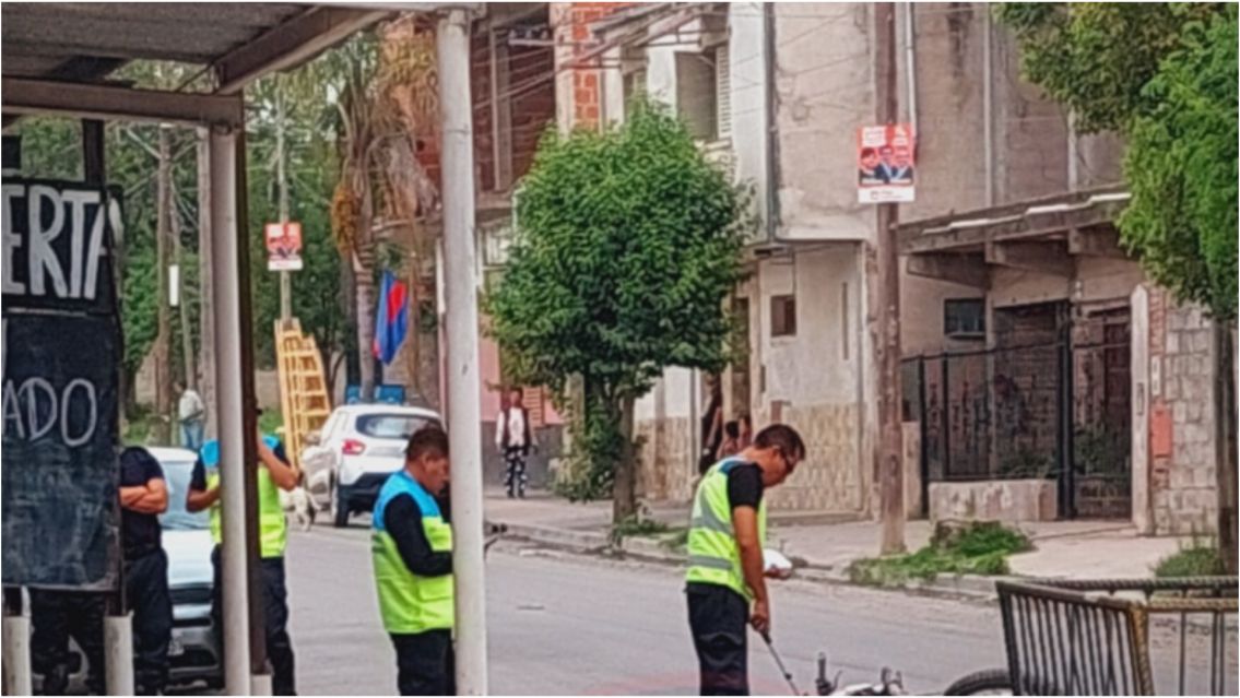 Jujeño perdió el control de su moto, derrapó y terminó en el hospital