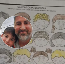 Su pap&aacute; le arrebat&oacute; la vida: filtraron los &uacute;ltimos dibujos que dej&oacute; el "angelito"