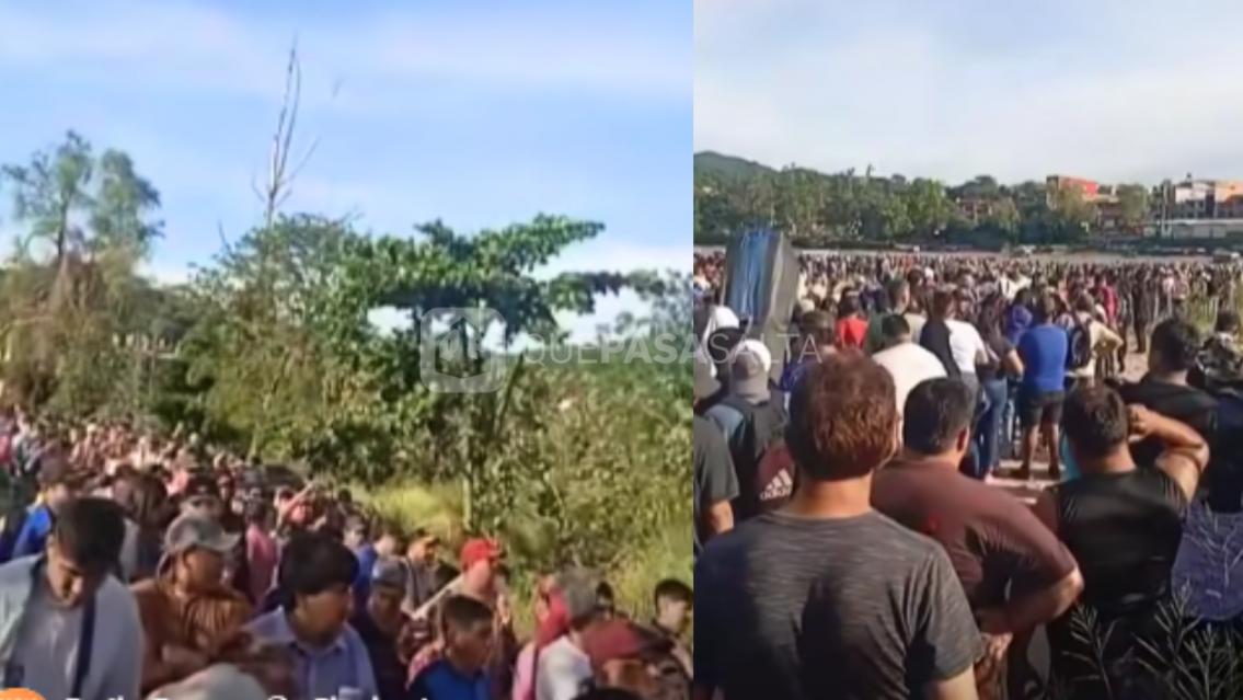 Se desbordó la frontera: miles de argentinos realizan compras de "última hora"