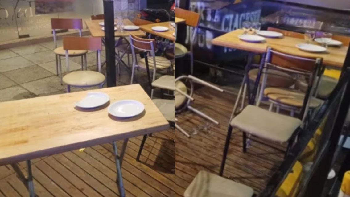 Encontró a su novia con otro en una pizzería y se convirtió en un "monstruo"