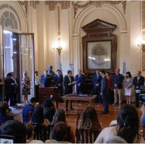 Sadir tomó juramento a nuevos ministros y funcionarios