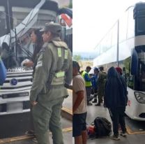 Agarraron un colectivo que iba a La Quiaca con pasajeros hacinados y graves fallas de seguridad