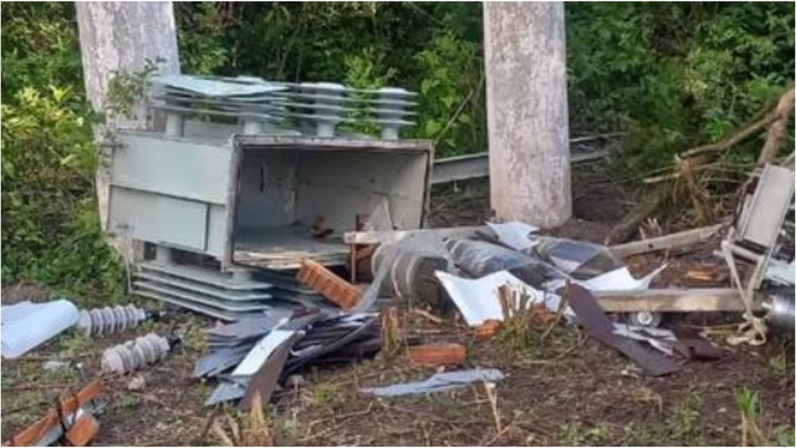 Robaron un transformador y dejaron sin luz a varias familias jujeñas