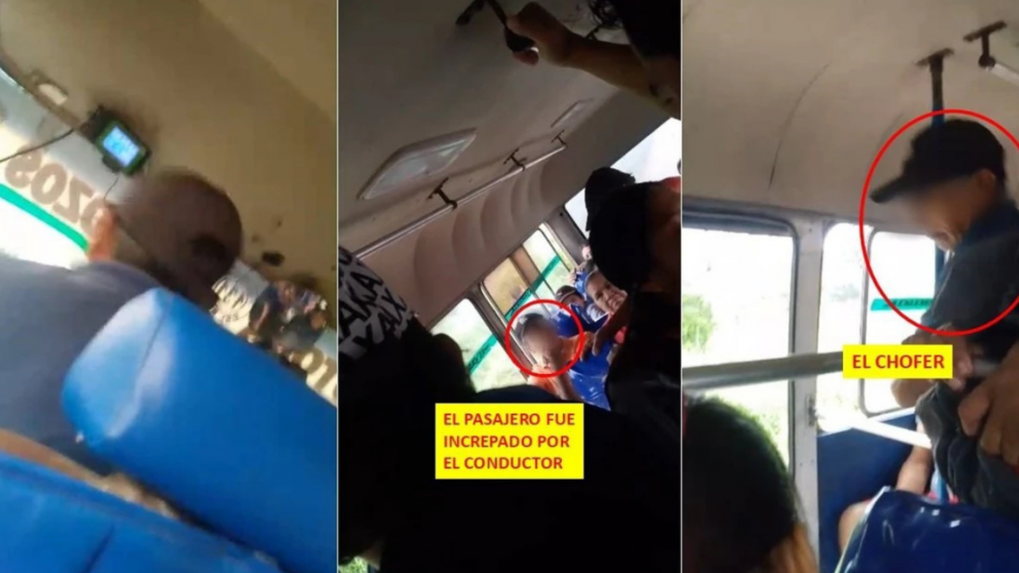 Discutió con el chofer del colectivo y murió: tragedia a horas de Navidad