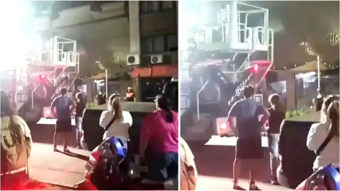 Terrible derrumbe en confitería a horas de Navidad: casi termina en tragedia