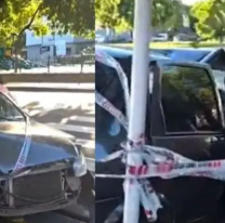 Rob&oacute; el auto familiar, sali&oacute; de fiesta y lo hizo pedazos contra un &aacute;rbol