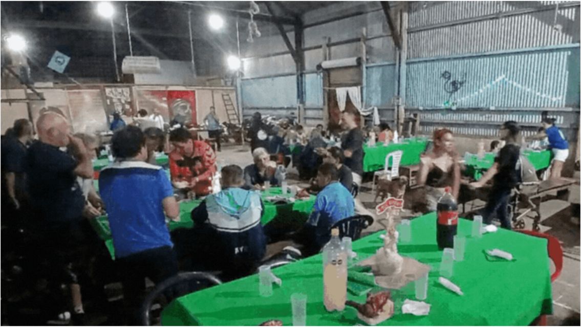 Navidad solidaria: ONG brind� una cena a familias vulnerables en Jujuy